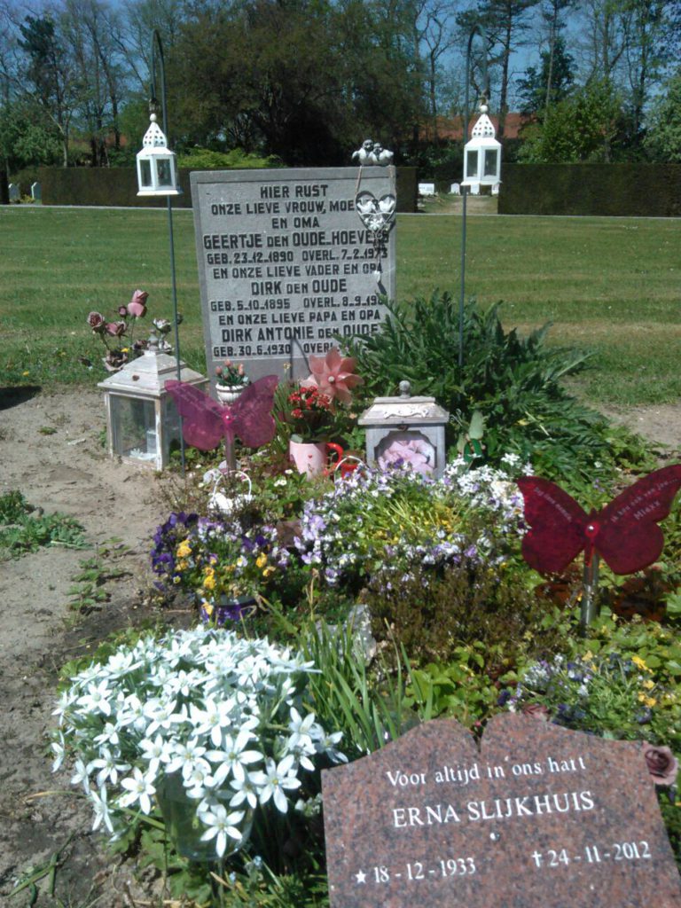 Lieve mam, wat had je genoten van deze zonovergoten dag.